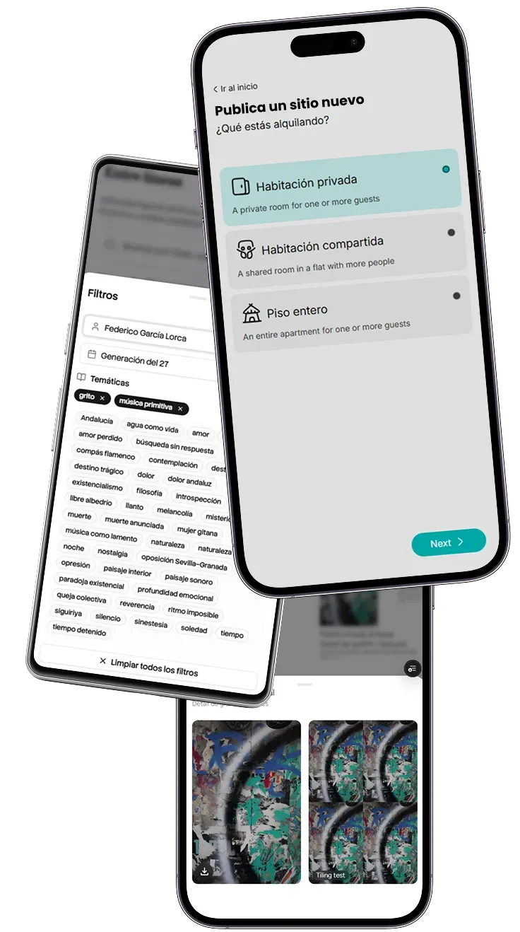 Apps móviles a medida para gestionar clientes y pedidos