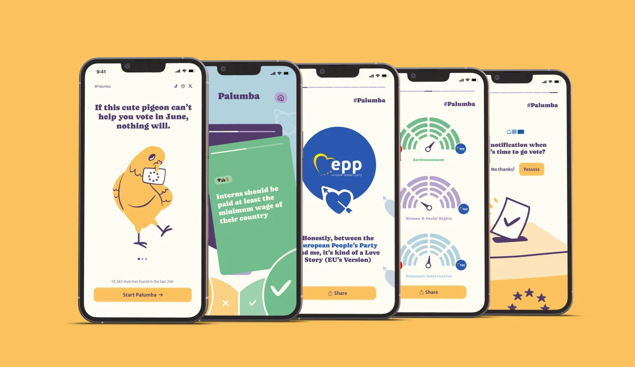 Vista previa del proyecto Discovery y estrategia para app cívica europea