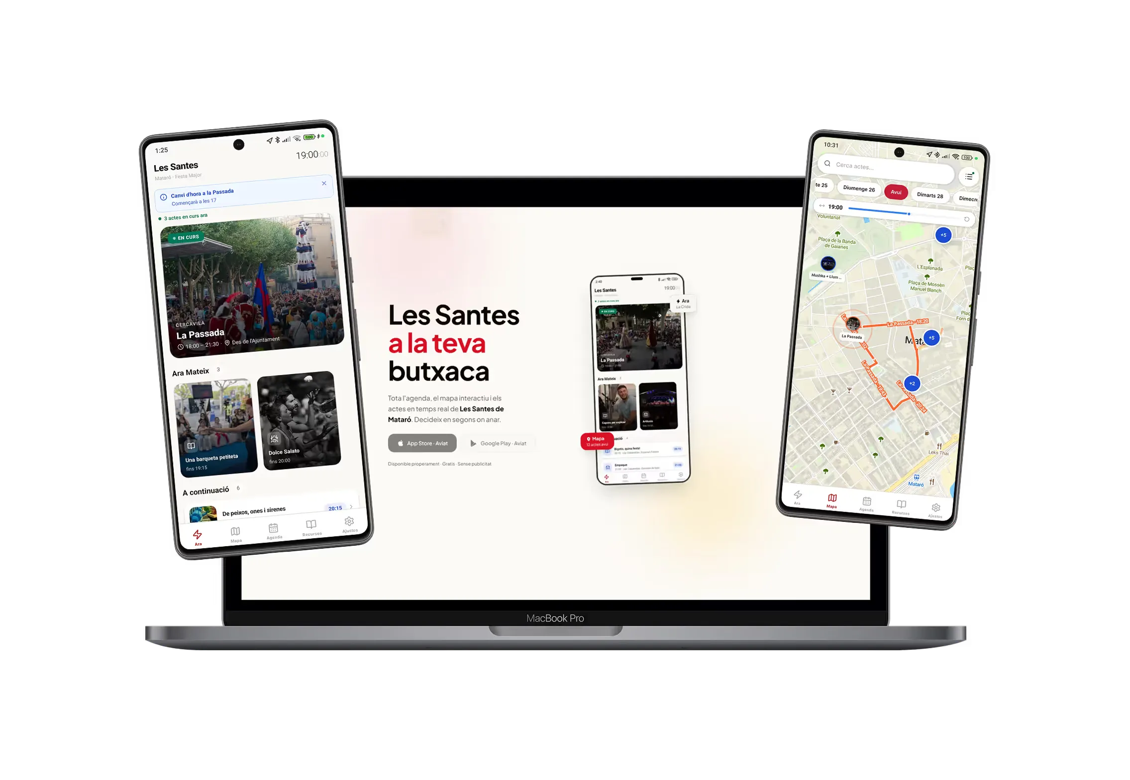 Vista previa del proyecto App y CMS para coordinar un festival municipal