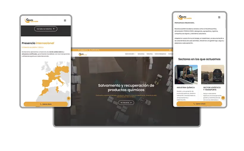 Vista previa del proyecto Web que evoluciona con mantenimiento continuo