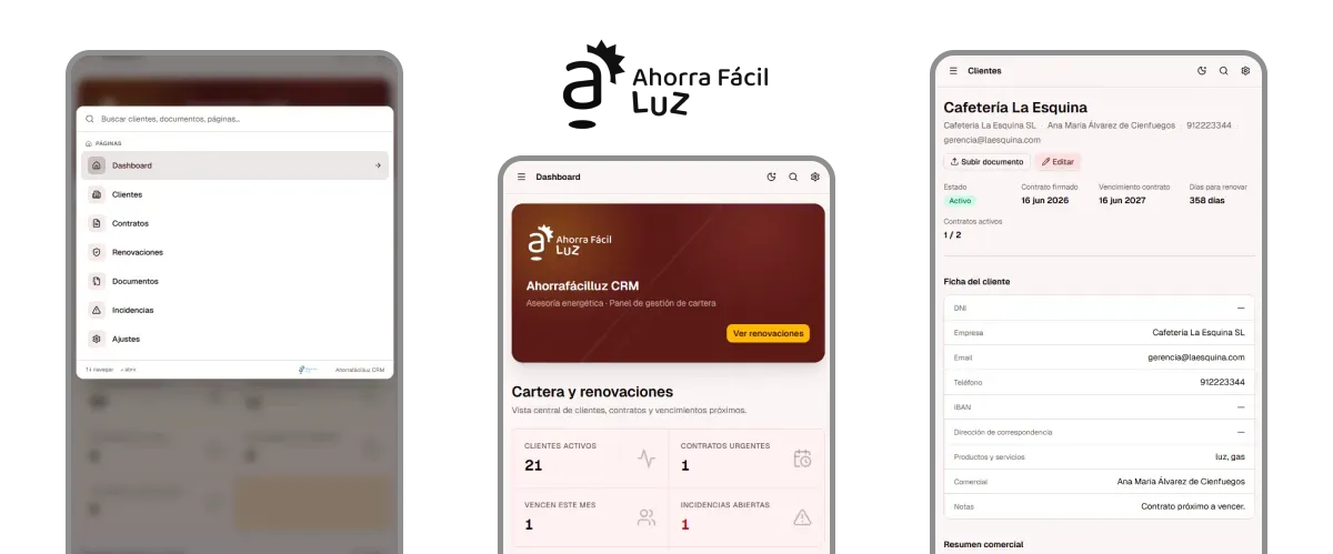 Caso Optinergia: CRM para una asesoría energética